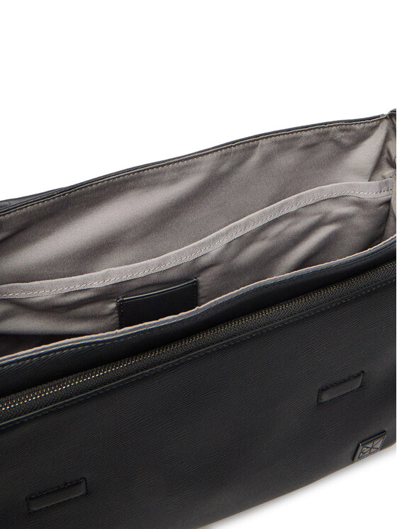 Calvin Klein Calvin Klein Válltáska Emblem Hw Flap Messenger LV04D3299G Fekete