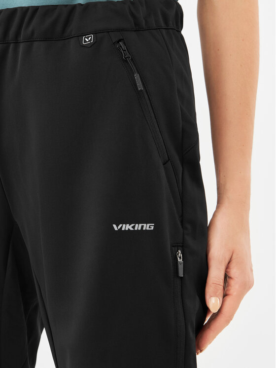 Viking Viking Spodnie outdoor Nordend Lady Czarny Regular Fit