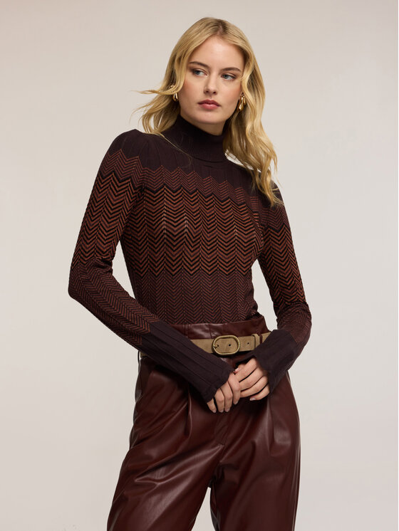 Motivi Motivi Maglione M146W003839N0V2 Marrone Regular Fit