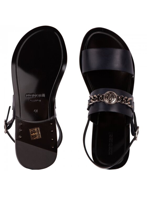 Roberto Cavalli Roberto Cavalli Sandály 1076 B Tmavomodrá