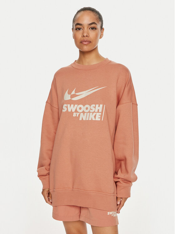 Nike Nike Bluză FZ4631 Maro Regular Fit