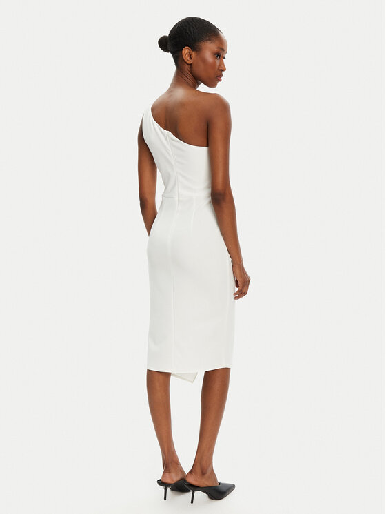 Rinascimento Rinascimento Coctailkleid CFC0122878003 Weiß Regular Fit