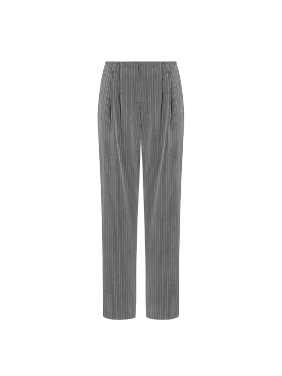 MANDRAGORA MANDRAGORA Pantaloni da donna Gante Grigio Standard Fit