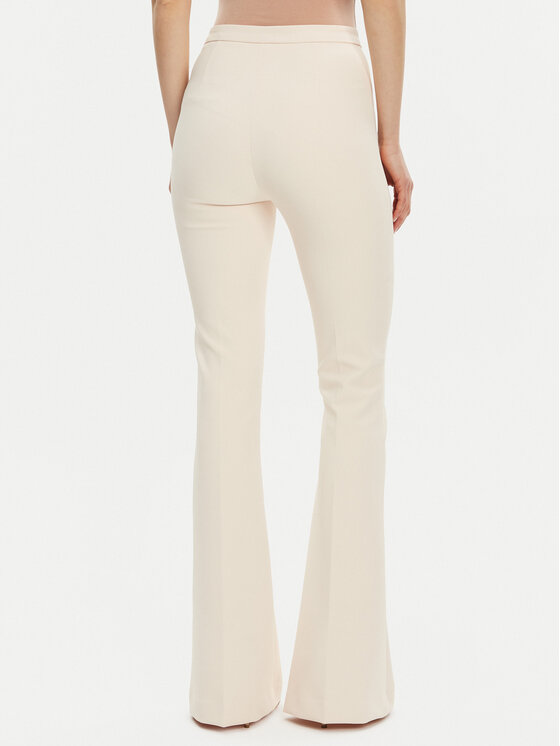 Elisabetta Franchi Elisabetta Franchi Spodnie outdoor 8053686307125 Biały Regular Fit