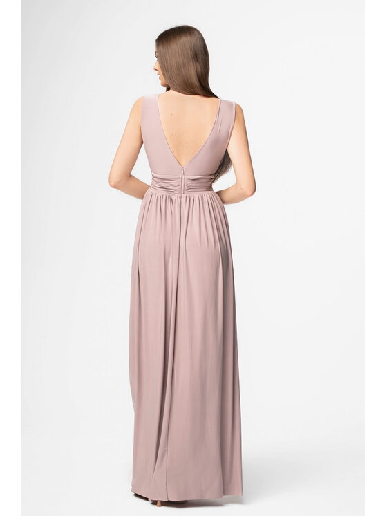 Aurora Aurora Vestito Aurelia Beige Feminine Fit