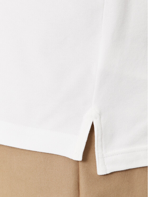 Tommy Hilfiger Tommy Hilfiger Polo Logo MW0MW34841 Bianco Regular Fit