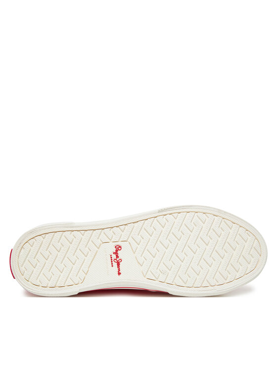 Pepe Jeans Pepe Jeans Tenisówki Brady Basic W PLS31287 Czerwony