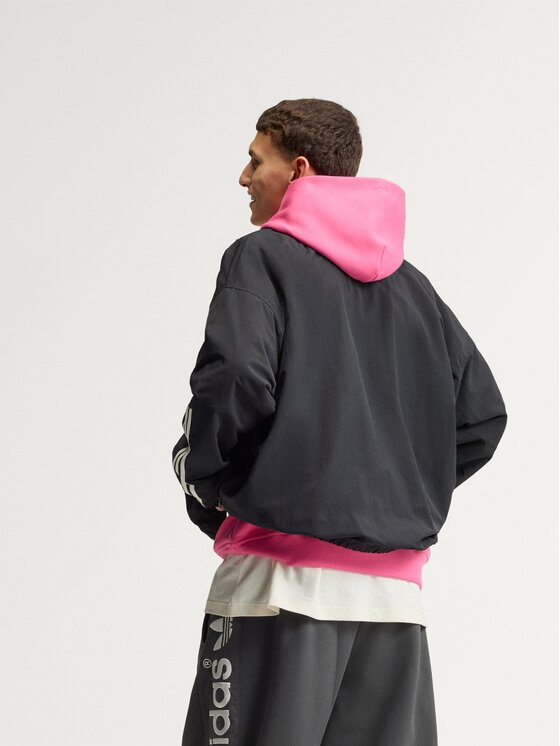 adidas adidas Wiatrówka 172474 Czarny Oversize