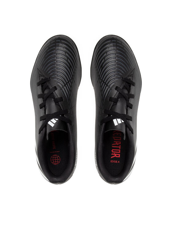 Original adidas PREDATOR EDGE.4 Male Black Astroturf Football Shoe GX0010 â Drag n Drop