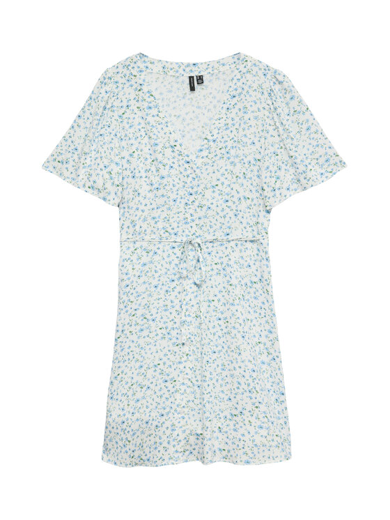 Vero Moda Vero Moda Letné šaty Alba 10292845 Biela Regular Fit