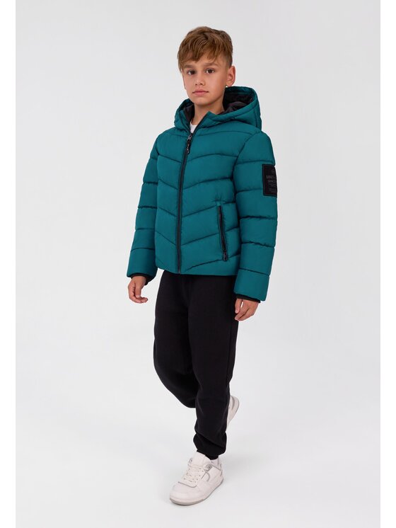 minoti minoti Kurtka zimowa 33COAT503 Zielony Regular Fit