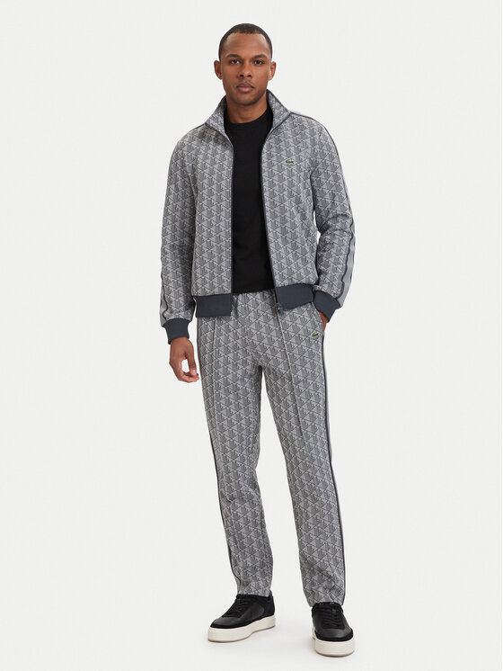 Lacoste Lacoste Felpa SH1368 Grigio Regular Fit