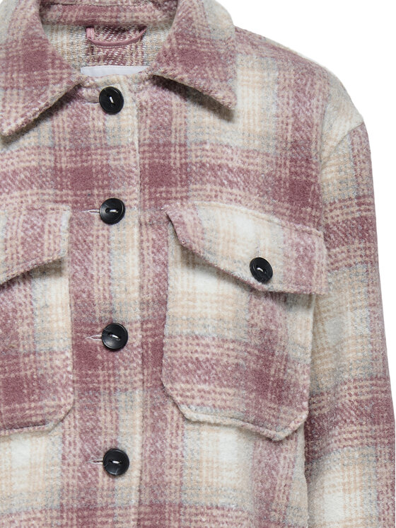 ONLY ONLY Pārejas jaka Catja 15360171 Rozā Loose Fit