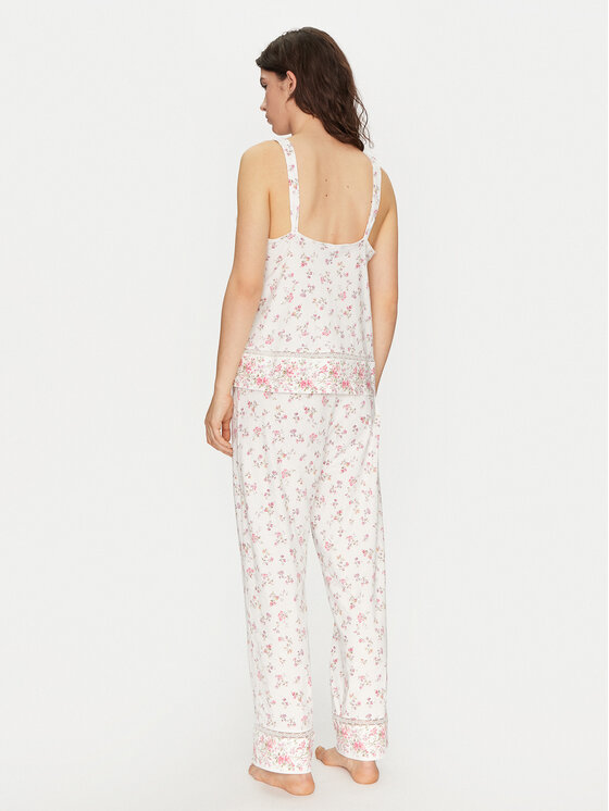 LAUREN RALPH LAUREN LAUREN RALPH LAUREN Pyžamo ILN72408 Écru Regular Fit