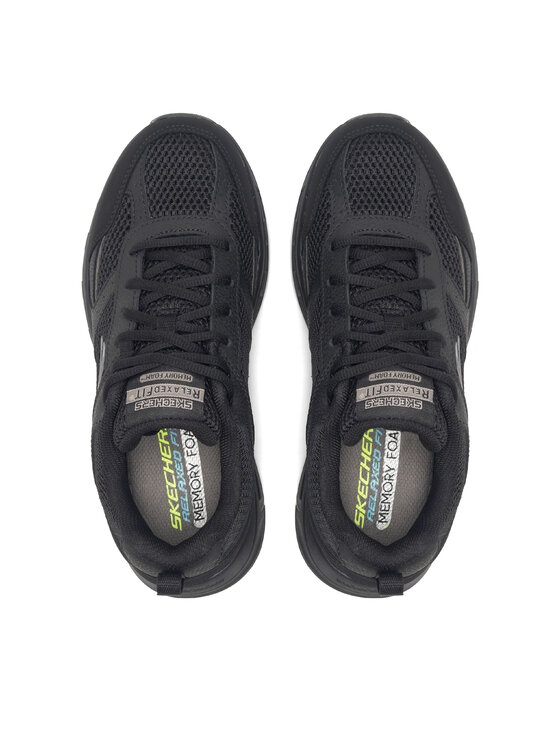 Skechers Skechers Sneakersy OAK CANYON VERKETTA 51898 BBK Czarny
