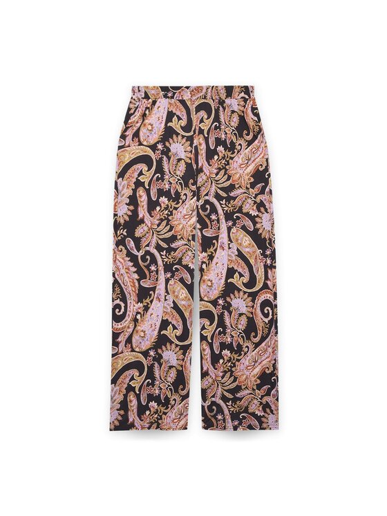 Fiorella Rubino Fiorella Rubino Spodnie materiałowe P806L102332N0R6 Czarny Regular Fit