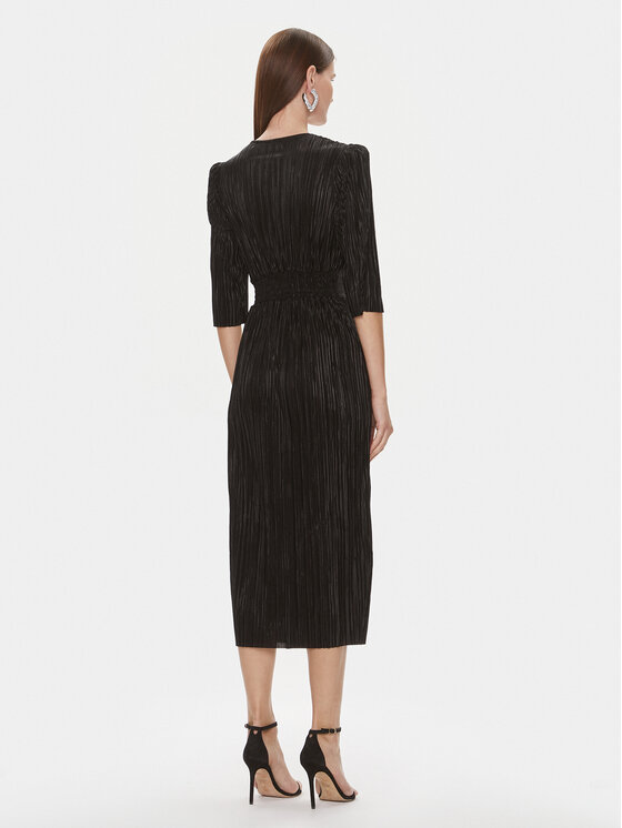 Rinascimento Rinascimento Kokteilinė suknelė CFC0019315002 Juoda Regular Fit