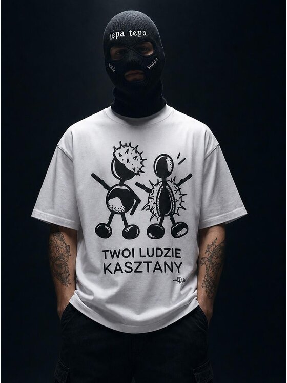 Jigga Wear Jigga Wear T-Shirt 132045 Biały Oversize