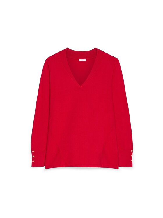 Fiorella Rubino Fiorella Rubino Maglione M629L008003N016 Rosso Regular Fit