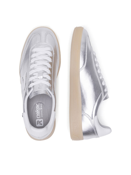 Rieker Revolution Lifestyle Rieker Revolution Lifestyle Sneakers W2200-90 Argento