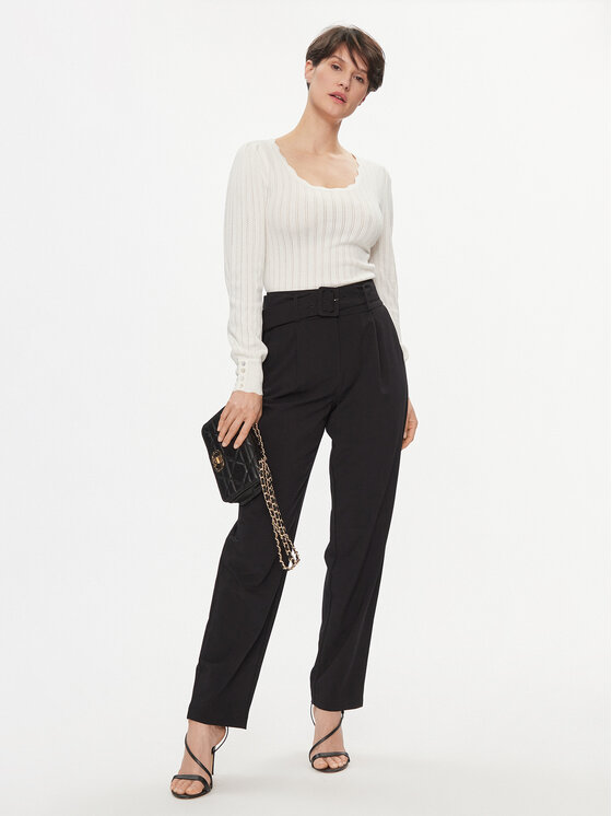 ONLY ONLY Πουλόβερ Meddi 15311544 Λευκό Regular Fit