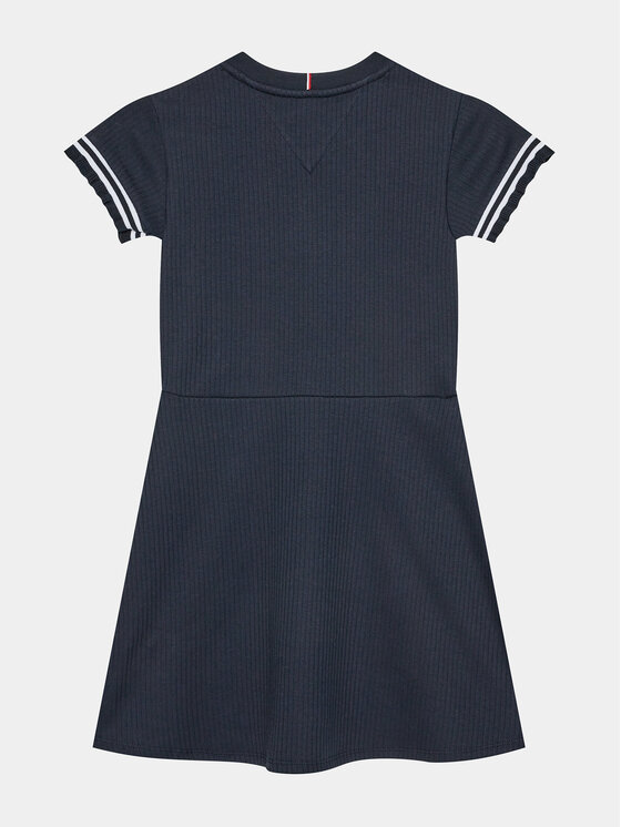 Tommy Hilfiger Tommy Hilfiger Sukienka codzienna KG0KG07784 D Granatowy Regular Fit