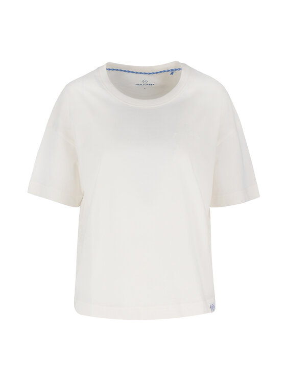 Volcano Volcano T-Shirt T-RODOS Écru Regular Fit