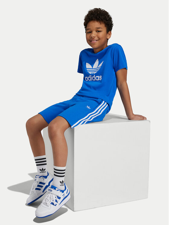 adidas adidas T-krekls adicolor Trefoil IY7425 Zils Regular Fit