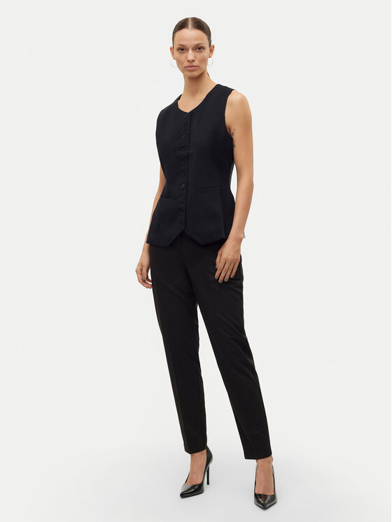 Vero Moda Vero Moda Chino Nila 10320940 Crna Tapered Fit