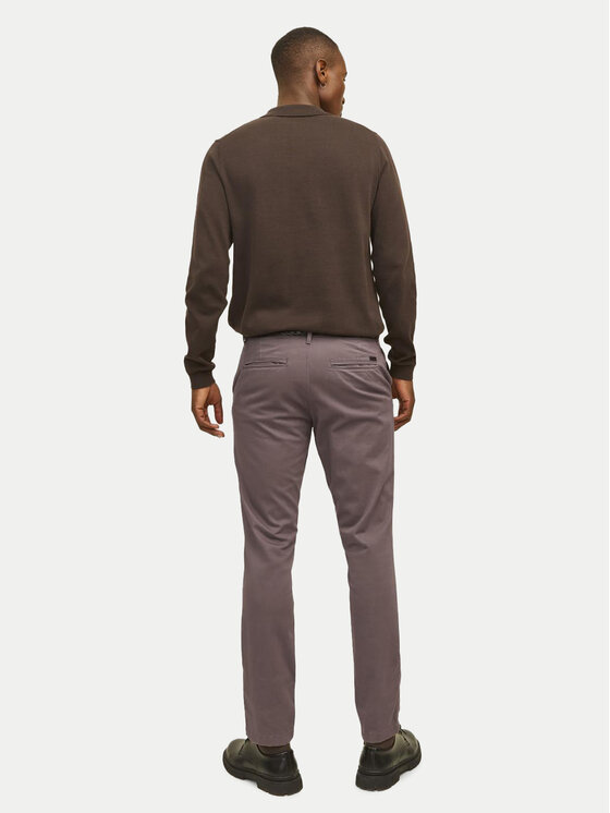 Jack&Jones Jack&Jones Chino hlače Marco 12150148 Rjava Slim Fit
