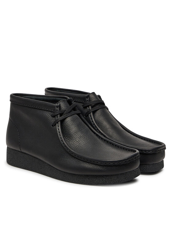 Clarks Clarks Kotníková obuv Wallabee Evo Bt 26179710 Černá