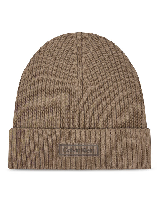 Calvin Klein Calvin Klein Шапка Patch Chunky LV04D8053G Бежов