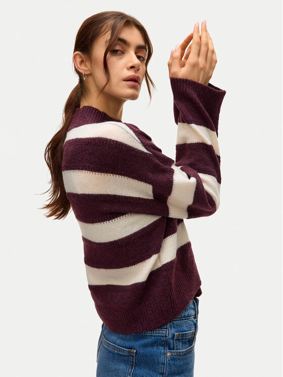 Vero Moda Vero Moda Džemper Inez 10331538 Ljubičasta Regular Fit