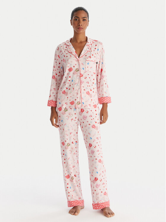 Kate Spade Kate Spade Pizsama KSI82772 Rózsaszín Regular Fit