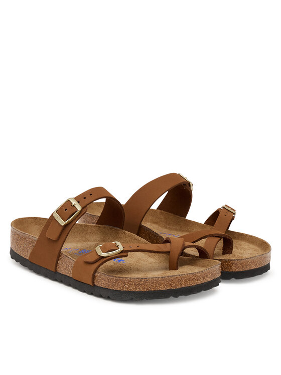 Birkenstock Birkenstock Джапанки Mayari Sfb 1032243 Светлокафяв
