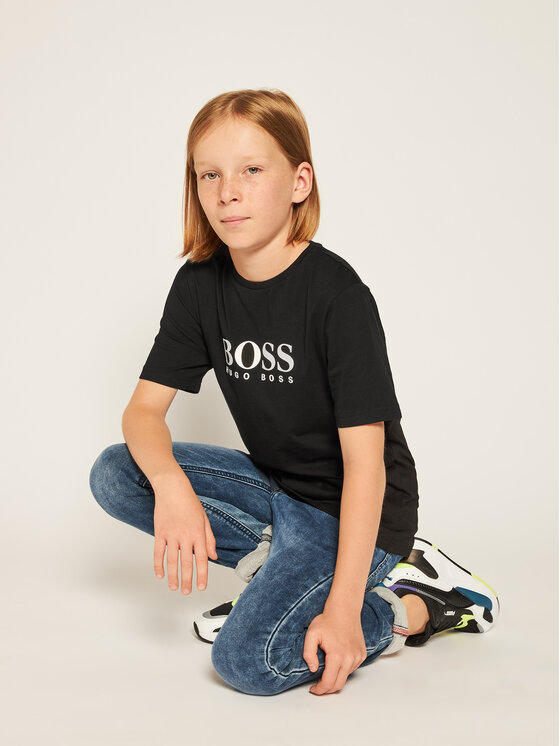 T-shirt J25P13 S Nero Regular Fit