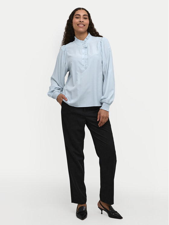 Kaffe Kaffe Блузка Dorit 10509100 Блакитний Regular Fit