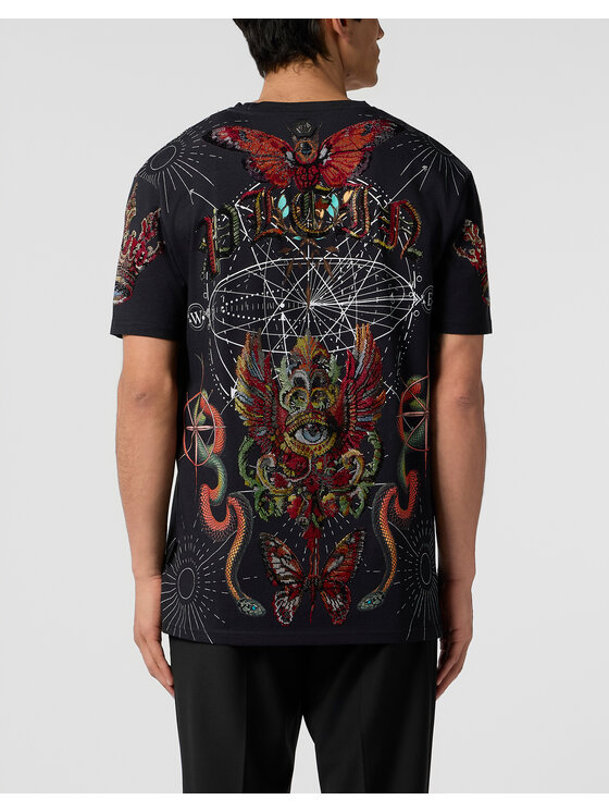 PHILIPP PLEIN PHILIPP PLEIN T-Shirt 29020 Czarny Regular Fit