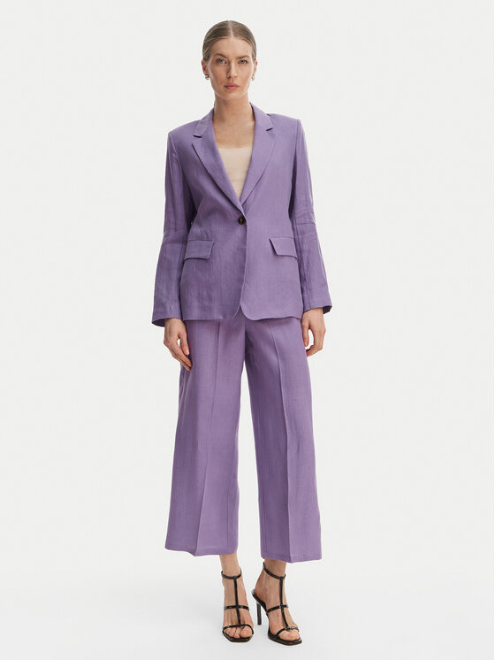 Marella Marella Kulot Clava 2615131182 Ljubičasta Regular Fit