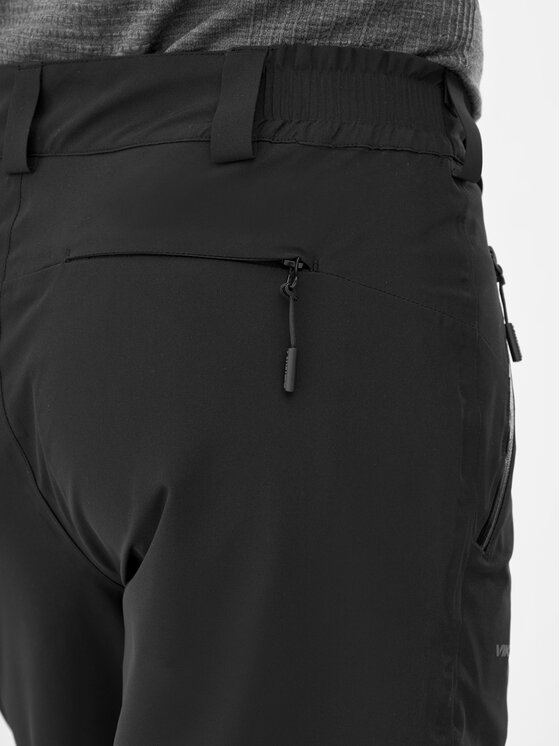 Viking Viking Spodnie materiałowe Trek Pro 2.5 Czarny Regular Fit