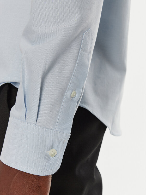 AMI Paris AMI Paris Krekls BFUSH063CO0031 Gaiši zils Regular Fit