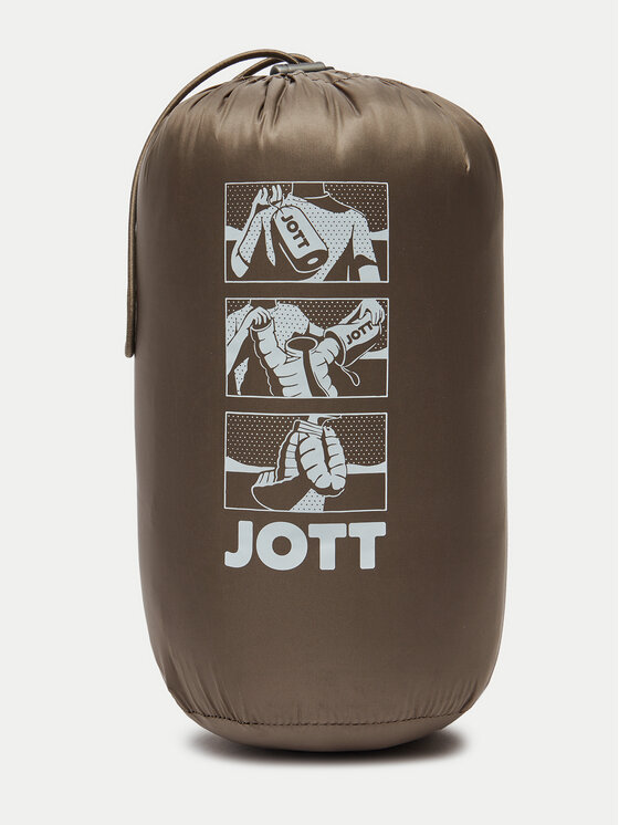 Jott Jott Kurtka puchowa Cha P000WDOW02 Beżowy Slim Fit
