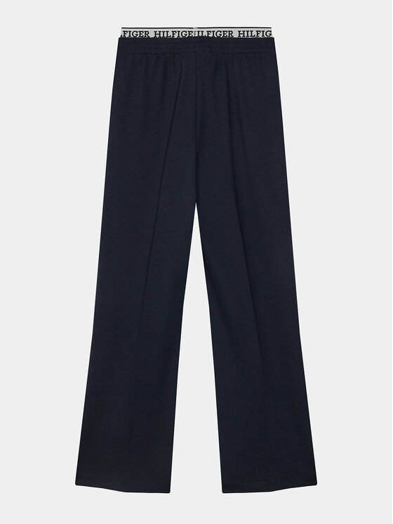 Tommy Hilfiger Tommy Hilfiger Pantaloni di tessuto Monotype KG0KG07747 D Blu scuro Regular Fit