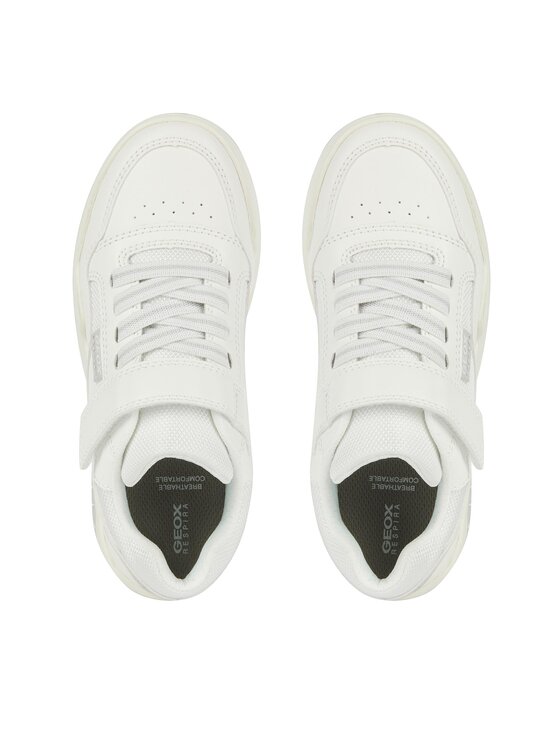 Geox Geox Sneakersy J Perth Boy J367RE 0FEFU C1236 D Bílá