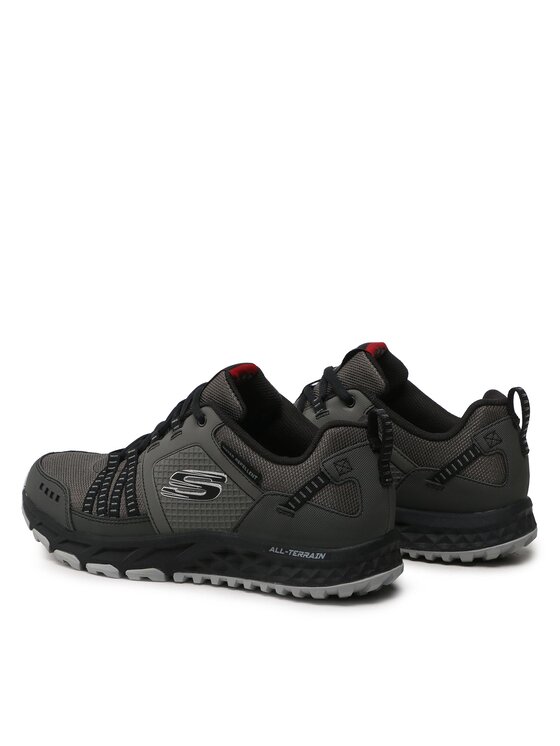 Skechers Skechers Трекінгові черевики Escape Plan 51591/CCBK Сірий