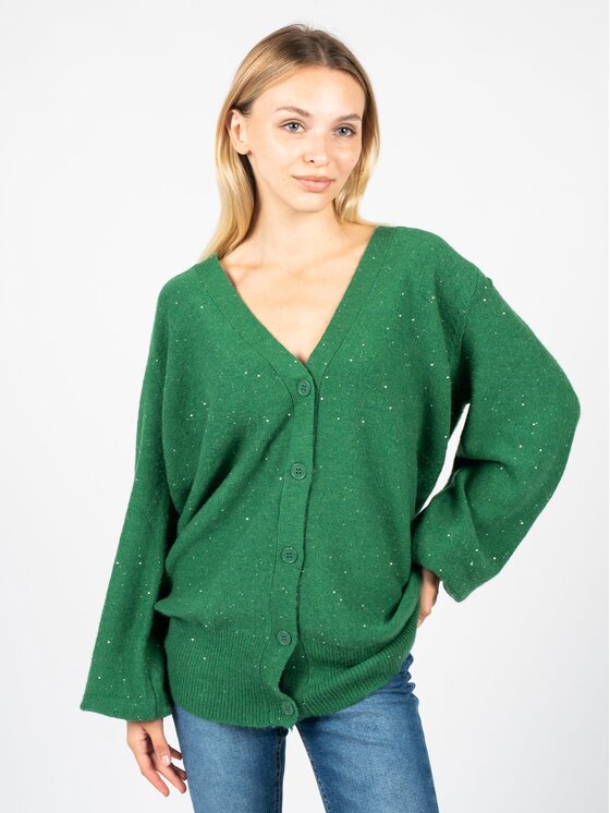 Silvian Heach Silvian Heach Πουλόβερ PGA22080CD | Aberdeen Πράσινο Regular Fit