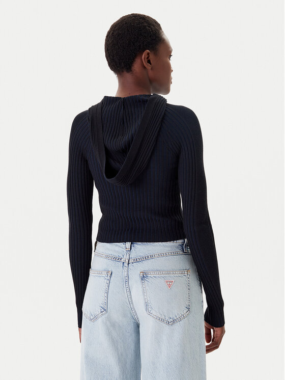 Tommy Jeans Tommy Jeans Kardigan DW0DW20974 Crna Slim Fit
