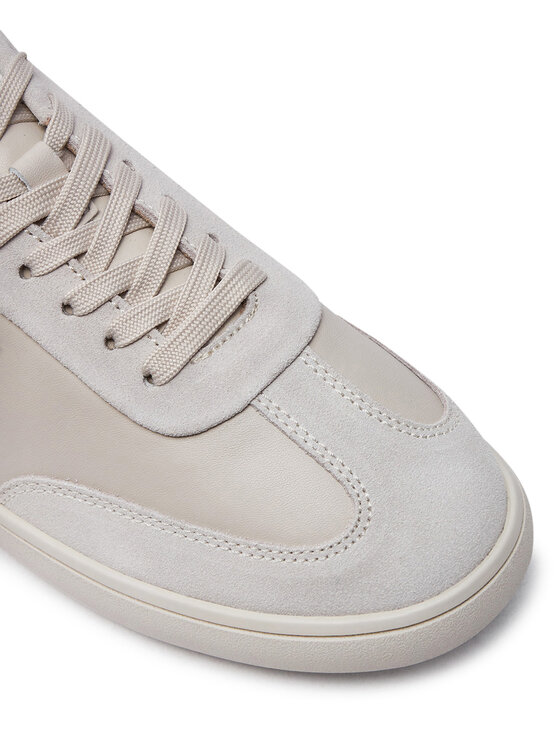 Calvin Klein Calvin Klein Tenisice Cupsole Lace Up - Lth Sue Mix HW0HW02435 Bež