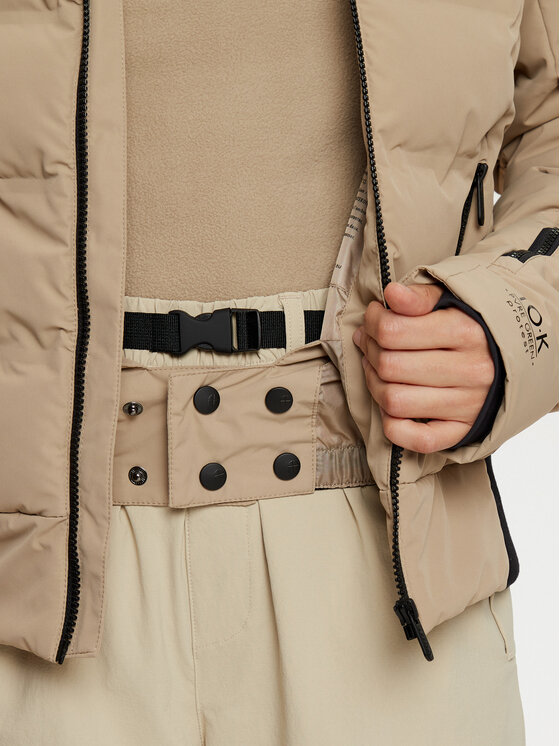 Protest Protest Skijacke Alysumi 6610744 Beige Slim Fit