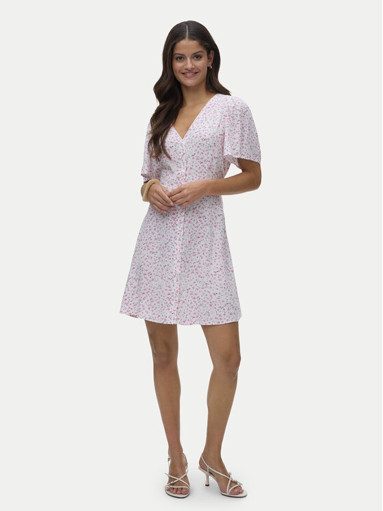 Vero Moda Vero Moda Letné šaty Alba 10292845 Svetloružová Regular Fit